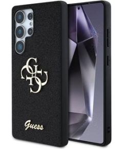 Guess Fixed Glitter Big 4G Metal Logo Защитный чехол для Samsung Galaxy S25 Ultra Чехлы - альтернативные