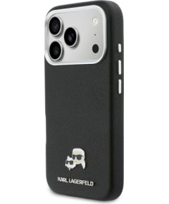 Karl Lagerfeld PU Karl and Choupette Heads Pins MagSafe Case Чехол для Apple iPhone 17 Pro Max Чехлы - альтернативные