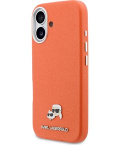 Karl Lagerfeld PU Karl and Choupette Heads Pins MagSafe Case Чехол для Apple iPhone 17 Чехлы - альтернативные