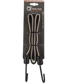 Cycletech 75cm with 2 hooks / Pelēka / Melna Другие аксессуары для велосипедов