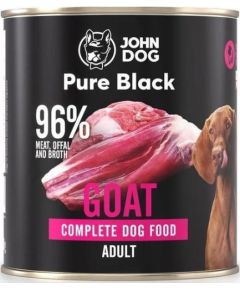 JOHN DOG Pure Black Goat meat - wet dog food - 800g Suņu barība
