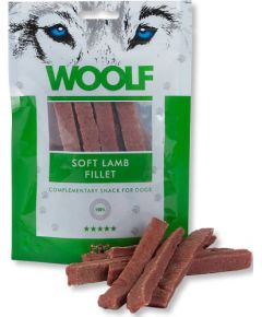 WOOLF Soft Lamb Fillets - dog treat - 100 g Suņu barība