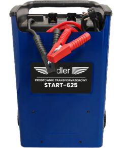Automašīnas akumulatora lādētājs/Automašīnas palaišanas ierīces Adler START-625; 12-24 V Testeri un mērierīces