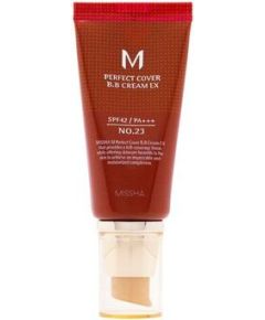 Missha M Perfect Cover BB Cream EX SPF 42 PA+++ 50 ml No.13 Bright Beige Dekoratīvā kosmētika