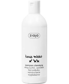 Ziaja Shampoo for dry and matt hair with keratin Goat`s Milk 400 ml 400ml Matu kopšana