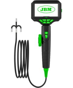 Divvirzienu artikulācijas endoskops ar IPS displeju, HD kameru un LED apgaismojumu, JBM Testeri un mērierīces