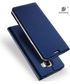 Dux Ducis Premium Magnet Case Grāmatveida Maks Telefonam Apple iPhone X / XS Zils Neoriģinālie Maciņi