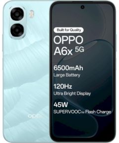 Oppo A6x 5G Смартфон 4GB / 128GB Ice Blue Мобильные телефоны