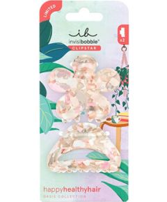 Invisibobble Clipstar Oasis Refreshed Bloom M - Skřipec do vlasů 2 ks Matu kopšana