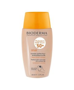 Bioderma Photoderm Nude Touch Perfect Skin SPF 50+ Light Colour - Mléko na opalování pro citlivou pleť 40ml Ķermeņa kosmētika