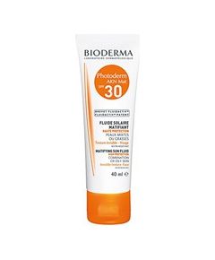 Bioderma PHOTODERM AKN Mat SPF 30 Sun Matifying Fluid (Combination to Oily Skin) - fluid mattifying lotion with high protection 40ml Ķermeņa kosmētika