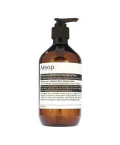 Aesop Geranium Leaf Rinse-Free Hand Wash - Bezoplachový mycí gel na ruce s geraniem 500ml Ķermeņa kosmētika