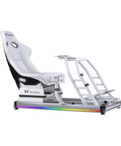 Thermaltake GR500 Snow Racing Simulator Cockpit, Sim Rig (White) Gaming krēsli