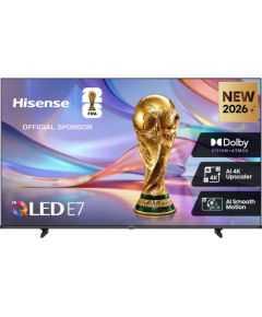 Hisense 58E7S Hi-QLED TV (146 cm (58 inches), black, UltraHD/4K, triple tuner) Телевизоры