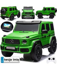 Jokomisiada Auto na akumulator Mercedes G klasa 63 AMG 4x4 Panel Radio 2osoby 24V Jaunumi, Bērnu preces