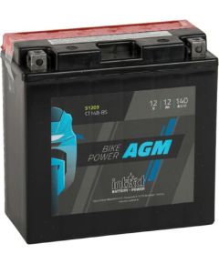 12Ah 140A IntAct AGM 51203 moto akumulators 150x70x145mm Akumulatori