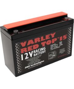 VARLEY RED 15 AKUMULATORS 15Ah 5.5kg 200x78x134 RACING BATTERY Akumulatori