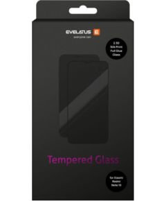 Evelatus Xiaomi  Redmi Note 10 2.5D Full Cover Japan Glue Glass Anti-Static Ekrānu aizsardzība