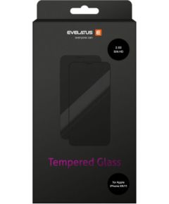 Evelatus Apple  Apple iPhone XR/11 2.5D Full Cover Japan Glue Glass Anti-Static Защитная пленка для экрана