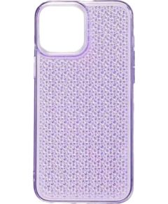 iLike Apple  iPhone 11 Silicone case Shine Transparent Violet Neoriģinālie Maciņi