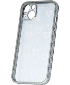 iLike Samsung  Blink 2in1 case for Samsung Galaxy A52 4G / A52 5G / A52S 5G silver Neoriģinālie Maciņi