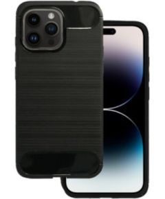 iLike -  IPHONE 14 PRO BACK CASE CARBON Black Neoriģinālie Maciņi