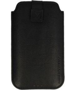 iLike Universal  Leather Pocket Case XL Black Neoriģinālie Maciņi