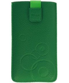 iLike Universal  Leather Pocket Case XL Green Neoriģinālie Maciņi