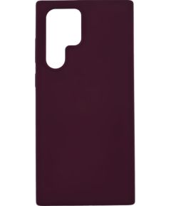 Evelatus Samsung  Galaxy S22 Ultra Premium Soft Touch Silicone Case Burgundy Neoriģinālie Maciņi