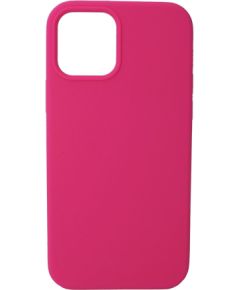 Evelatus Apple  iPhone 12 mini Premium Soft Touch Silicone Case Rosy Red Neoriģinālie Maciņi