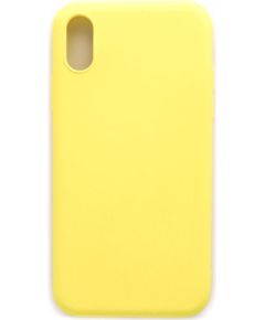 Evelatus Apple  iPhone X/Xs Nano Silicone Case Soft Touch TPU Yellow Neoriģinālie Maciņi