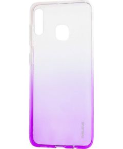 Evelatus Samsung  Galaxy A20e Gradient TPU Case Purple Neoriģinālie Maciņi