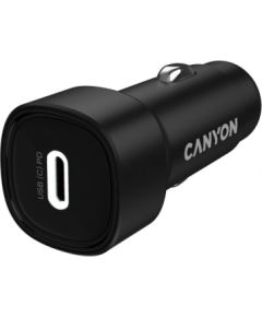 Canyon   CANYON car charger OnDrive 30 PD 30W USB-C Black Jaunumi - Audio-Video