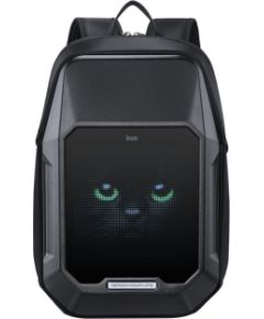 Divoom   Cyber bag Premium Weather proof with Led Pixel Art Display & App Control Black Сумки, обложки для ноутбуков