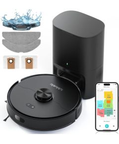 Lubluelu   L15 MAX robot vacuum  cleaner with self-empty  station Jaunumi Sadz. tehnika