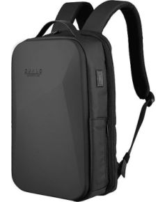 QUALO   Laptop backpack Ultimate Line USB-C 15.6 Black Somas portatīvajiem datoriem