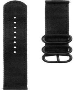 Tactical   Nylon Band 20mm Black Smart pūlksteņu aksesuāri