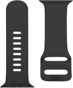 Tactical Apple  Watch 38/40/41mm Silicone Strap with Buckle Black Smart pūlksteņu aksesuāri