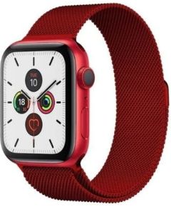 iLike   Magnetic Strap Watch 7 45mm Magnetic Wristband Bracelet Bangle Red Smart pūlksteņu aksesuāri