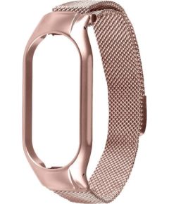 Tactical Xiaomi  Loop Magnetic Steel Band Mi Band 7 Rose Smart pūlksteņu aksesuāri
