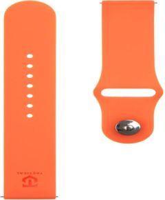 Tactical   22mm Silicone Watch Strap and Watch Band Orange Smart pūlksteņu aksesuāri