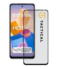 Tactical -  Tactical Glass Shield 5D for Infinix Hot 40i Black Защитная пленка для экрана