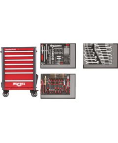 Gedore red tool trolley WINGMAN (red, incl. 129 tools) Jaunumi -Dārzam