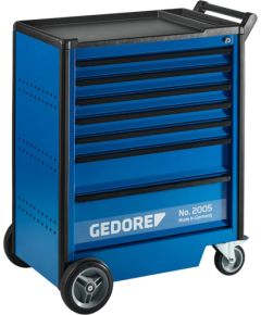 Gedore tool trolley 2005 0511 with 7 drawers (blue/black) Jaunumi -Dārzam