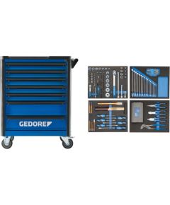 Gedore tool trolley workster highline (blue/black, incl. 147 tools) Jaunumi -Dārzam