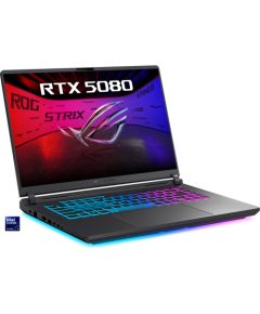 Asus ROG Strix G16 (G615LW-S5024W) (gray/neon green, Intel Core? Ultra 9 275HX, NVIDIA GeForce RTX 5080, 32 GB DDR5, 1 TB (1 TB SSD), Windows 11 Home) - German - DE Layout Ноутбуки