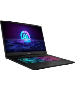 MSI Katana A17 AI B8VF-866 (black, AMD Ryzen 7 8845HS, NVIDIA GeForce RTX 4060, 16 GB DDR5, 1 TB (1 TB SSD), Windows 11 Home) - German - DE Layout Portatīvie datori