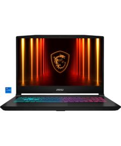 MSI Katana 15 HX B14WFK-487 (black, Intel Core? i7-14650HX, NVIDIA GeForce RTX 5060, 16 GB DDR5, 512 GB (512 GB SSD), Windows 11 Home) - German - DE Layout Portatīvie datori