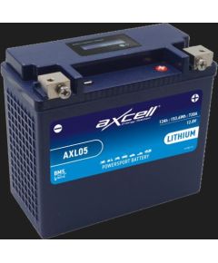 12.8V 720A Axcell LITHIUM litija moto akumulators 175x87x155mm Akumulatori
