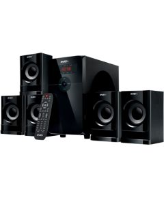 Speakers SVEN HT-201, black (80W, Bluetooth, FM, USB/SD, Display, RC unit) Bezvadu skaļruņi